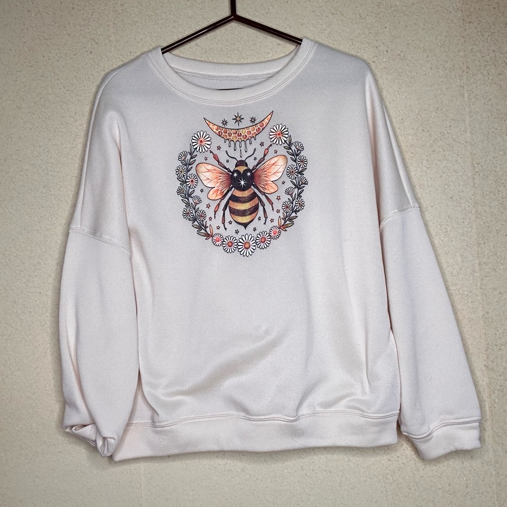 Beige Lightweight Sweatshirt